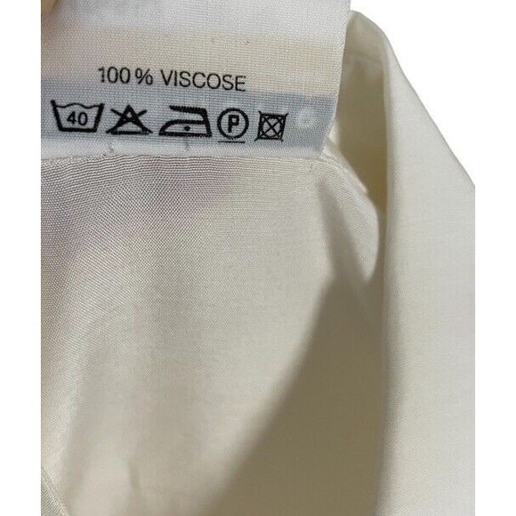 Hammerle Retro Oversized Shirt Rhinestone Buttoned Down Hearts Romantic 80s M/L - Picture 9 of 9